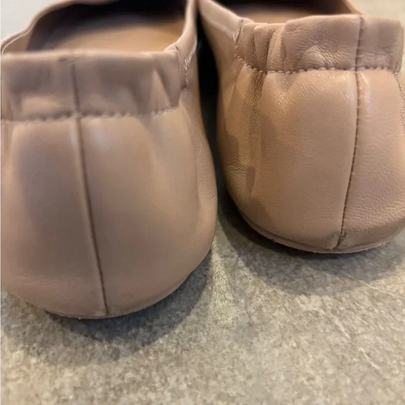 Tory Burch Minnie ballet flats in sand - Picture 3 of 5